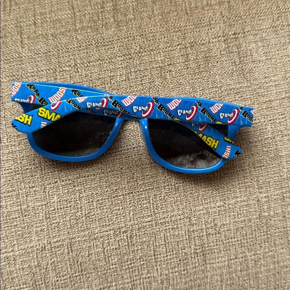 Super Hero Colorful Patterned Sunglasses